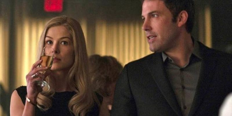 Ben Affleck and Rosamund Pike. Gone Girl