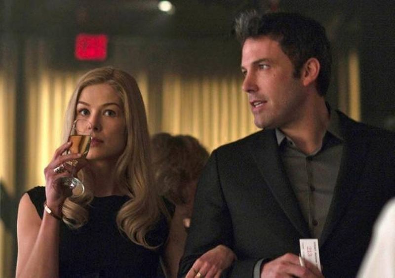 Ben Affleck and Rosamund Pike. Gone Girl