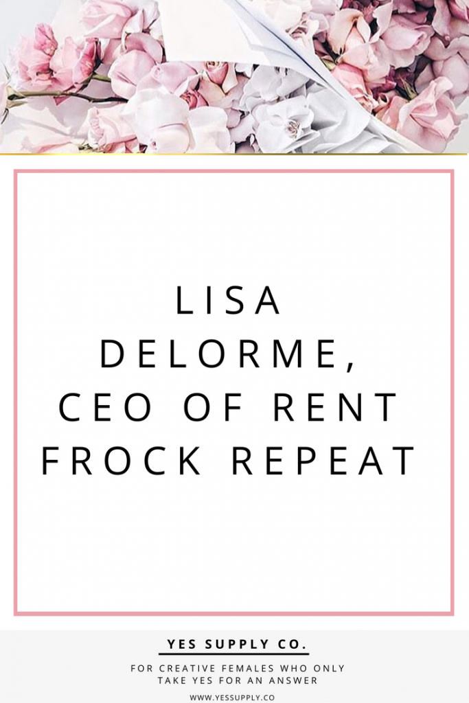 How women shop and dress? o read the full interview with images of Rent Frock Repeat's Headquarters. Go read www.yessupply.co