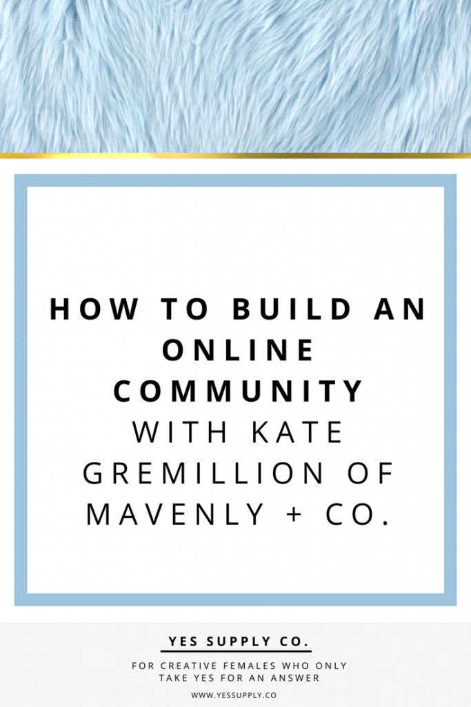 Build an Online Community