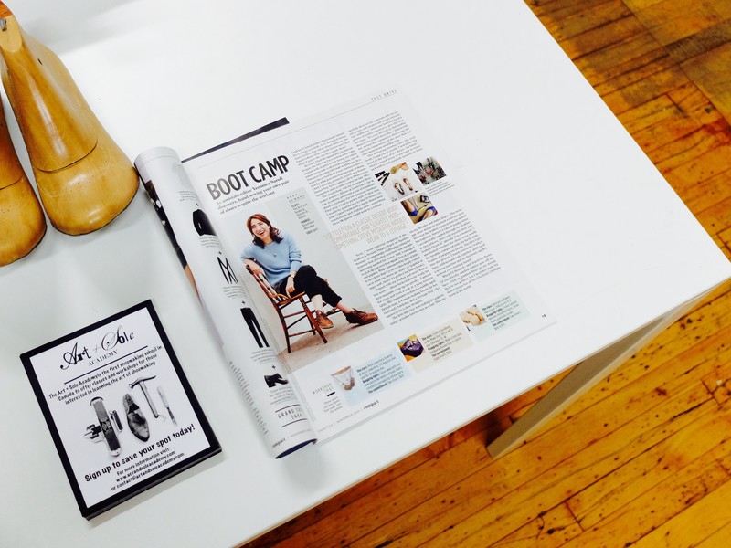 Jennifer Allison Art and Sole Academy Feature Magazine