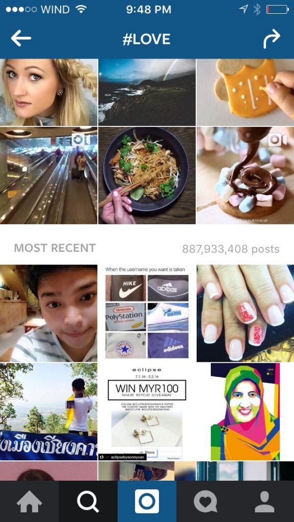 Popular Instagram Hashtags