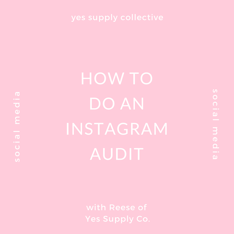 How To Do An Instagram Audit