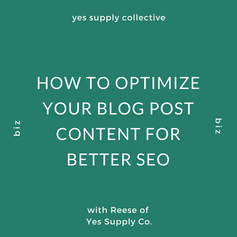 How To Optimize Your Blog Post Content For Better SEO