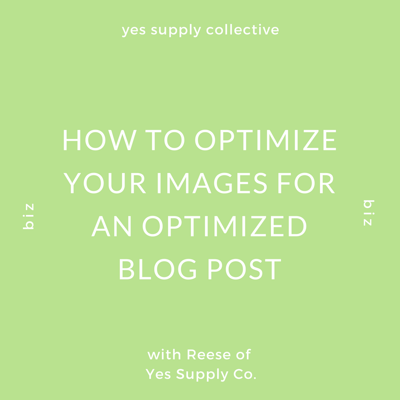 How To Optimize Your Images For An Optimized Blog Post