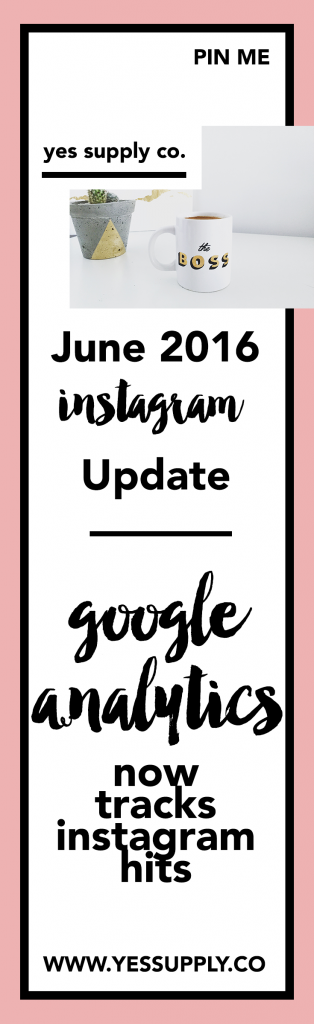 Google Analytics Clicks Instagram