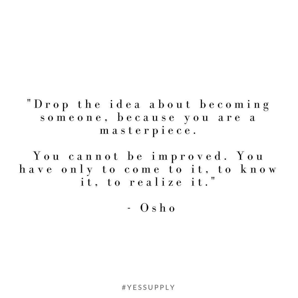 You are already enough. For more inspiration, quotes and tips on self-love and business for women, girlbosses, coaches, service, and freedom based business and female entrepreneurs check out www.yessupply.co.