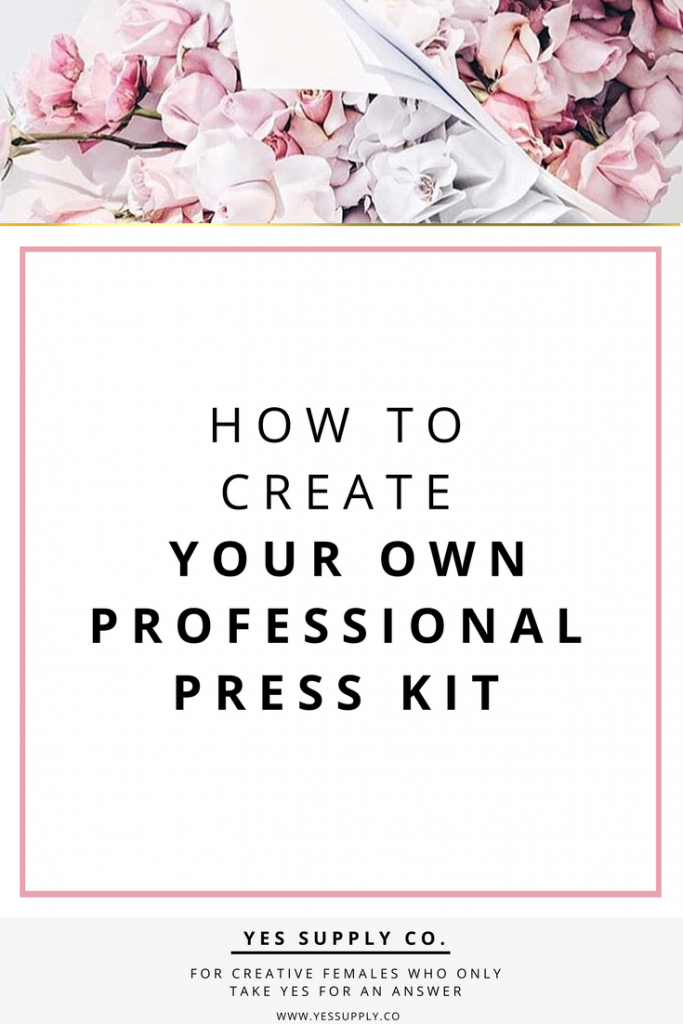 press kit