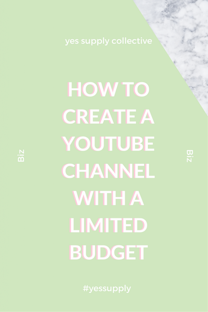 Create A Youtube Channel