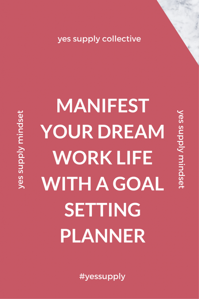 goal setting planner