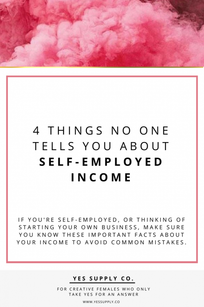 self-employed income