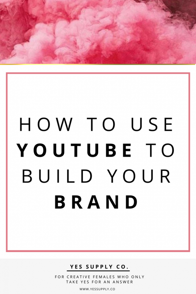 how to build a brand on YouTube, expand your influence? Videos can can have major impact on your business. In this article will helps entreprenuer, girlboses. Entrepreneurs, female business owners, girlboss, bossbabe. Use these branding tips to help promote your youtube channel videos. Go and read www.yessupply.co