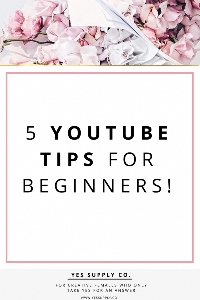 YouTube Tips for Beginners