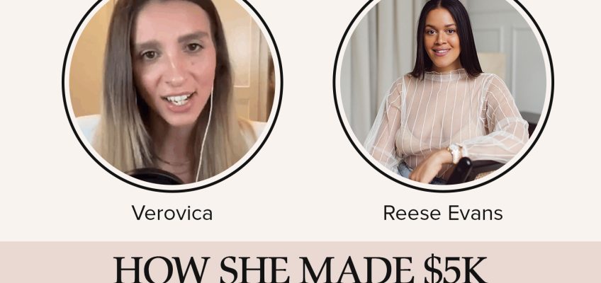 She Made $5k on Her First Course